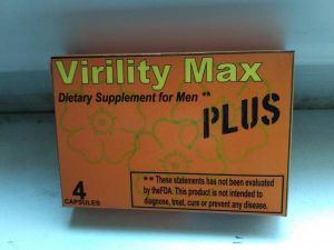 Max Plus gyógynövényeket tartalmazó étrend-kiegészítő kapszula férfiak részére; 1880 mg
