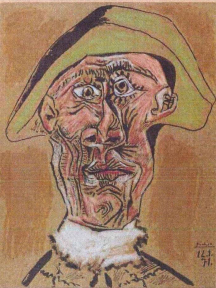 A rotterdami műcsarnokból ellopott Harlequin fej című Picasso mű AzÜzlet.hu