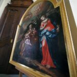 Különleges részleteket rejt a veszprémi várnegyed Szent Családot ábrázoló festménye