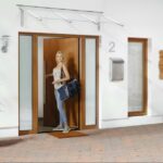 Zöld védelem a házbejáratnál. Hörmann: amikor a design találkozik az energiahatékonysággal